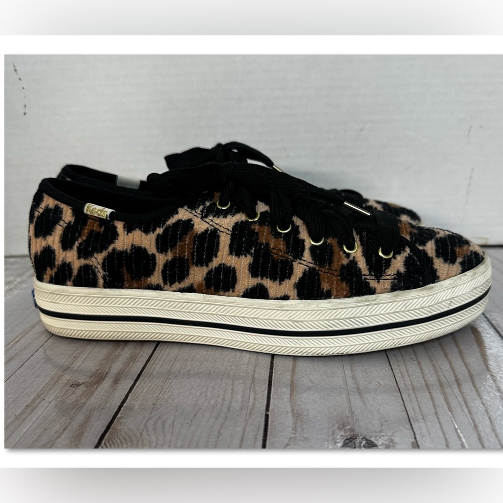 Keds X Kate Spade New York Kickstart Leopard-print Sneakers